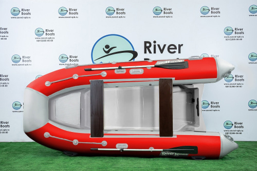 Лодка ПВХ РИБ RiverBoats RB-380 (Встроенный рундук) (New)